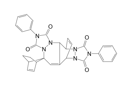 N,N'-diphenylspiro[bicyclo[2.2.1]hept-2-ene-7,5'-[3,4,9,10]tetraazatricyclo[6.2.2.0(2,7)]-dodeca[6,11]diene]-anti-9',10'-bis(dicarboximinde