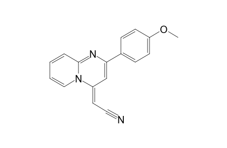 [2-(4-Methoxyphenyl)pyrido[1,2-a]pyrimidin-4-ylidene]acetonitrile