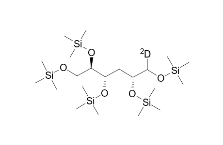 Pentakistrimethylsilyl 3-deoxyglucitol-1-D1 ether