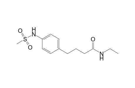 N-ethyl-4-[4-(methanesulfonamido)phenyl]butanamide