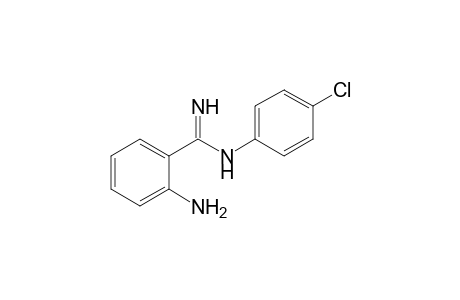 (Z)-2-Amino-N-(4-chlorophenyl)benzamidine