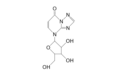 4.beta.-D-Ribofuranosyl-S-triazolo(1,5-A)pyrimidin-7-one