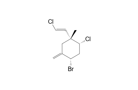 (1R,2R,4S)-4-bromo-2-chloro-1-[(E)-2-chloroethenyl]-1-methyl-5-methylidenecyclohexane