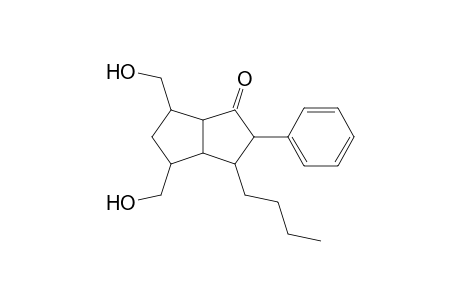 4,6-Bis(hydroxymethyl)-3-butyl-2-phenylhexahydropentalen-1(2H)-one