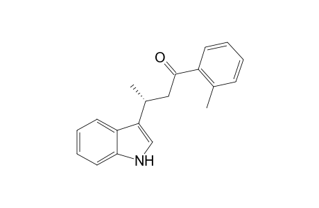 (R)-(+)-3-(1H-Indol-3-yl)-1-o-tolylbutan-1-one
