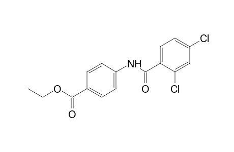 p-(2,4-dichlorobenzamido)benzoic acid, ethyl ester