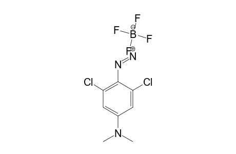 2,6-DICHLOR-4-(N,N-DIMETHYLAMINO)-BENZENDIAZONIUM-TETRAFLUOROBORATE