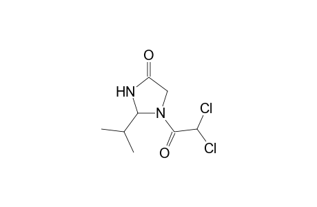 4-Imidazolidinone, 1-(dichloroacetyl)-2-(1-methylethyl)-