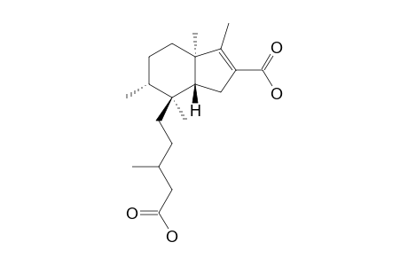 DUNNIANA-ACID-A;3,4-SECO-2(4)-CLERODEN-3,15-DIOIC-ACID