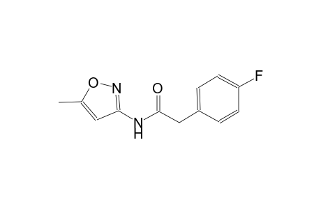 2-(4-fluorophenyl)-N-(5-methyl-3-isoxazolyl)acetamide