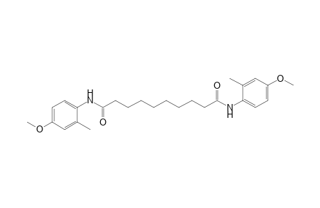 N,N'-bis(4-methoxy-2-methyl-phenyl)decanediamide