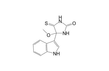 4-(1H-Indol-3'-yl)-4-methoxy-5-thioxoimidazolidin-2-one