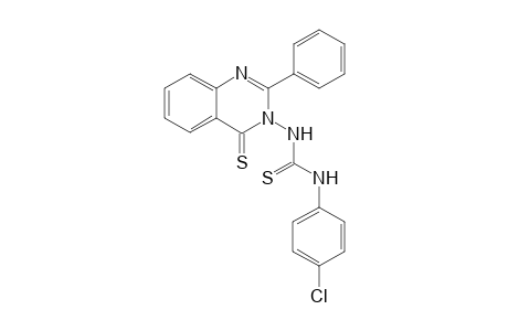 N'-(4-Chlorophenyl)-N-(3-phenyl-4-thioxoquiazolin-3-yl)thiourea