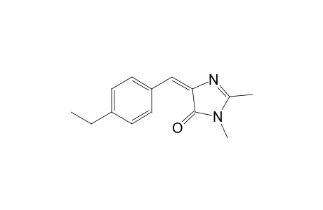 1,2-Dimethyl-4-(4-ethylbenzylidene)imidazolin-5-one