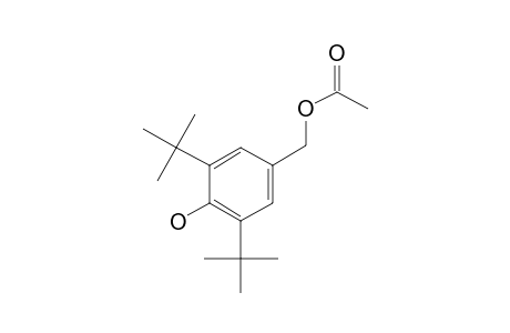 Benzenemethanol, 3,5-bis(1,1-dimethylethyl)-4-hydroxy-, .alpha.-acetate