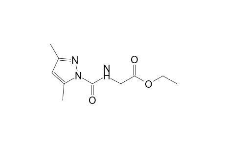 N-[(3,5-dimethylpyrazol-1-yl)carbonyl]glycine, ethyl ester