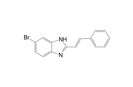 6-Bromanyl-2-[(E)-2-phenylethenyl]-1H-benzimidazole