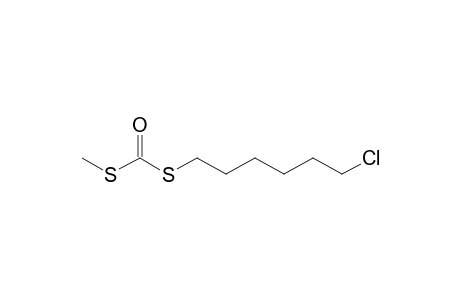 S-(6-chloro-1-hexyl) S'-methyl dithiocarbonate