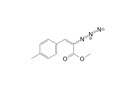 alpha-azido-p-methylcinnamic acid, methyl ester