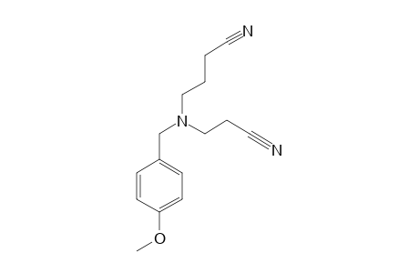 N-(2-CYANOETHYL)-N-(3-CYANOPROPYL)-4-METHOXYBENZYLAMINE