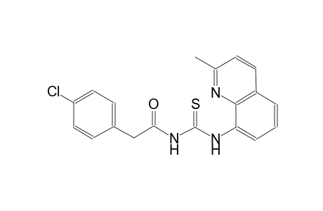thiourea, N-[(4-chlorophenyl)acetyl]-N'-(2-methyl-8-quinolinyl)-
