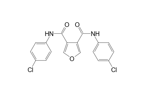 N,N'-di(p-chloro-phenyl)-3,4-furan-dicarboxylic acid diamide