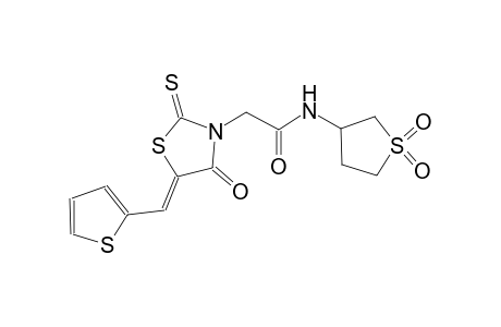 3-thiazolidineacetamide, 4-oxo-N-(tetrahydro-1,1-dioxido-3-thienyl)-5-(2-thienylmethylene)-2-thioxo-, (5Z)-