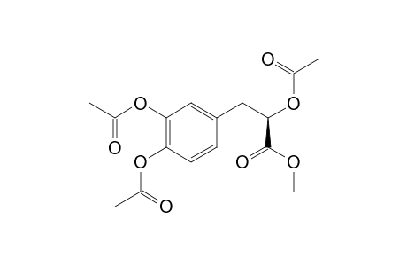 (R)-2-acetoxy-3-(3,4-diacetoxyphenyl)propionic acid methyl ester