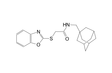 N-Adamantan-1-ylmethyl-2-(benzooxazol-2-ylsulfanyl)-acetamide