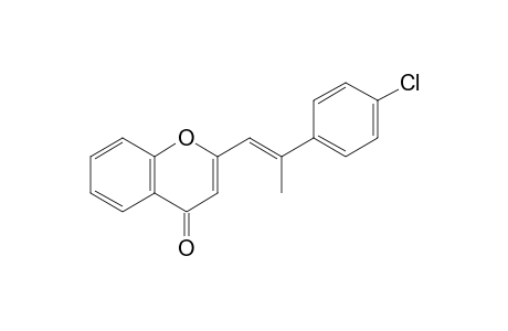 4'-Chloro-2-.alpha.-methylstyrylchromone