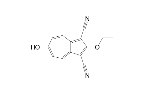 2-Ethoxy-6-hydroxy-1,3-dicyanoazulene