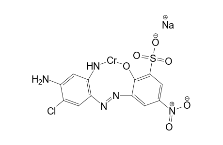 6-Amino-4-nitro-1-phenol-2-sulfonacid->4-chloro-m-phenylendiamin/Cr complex