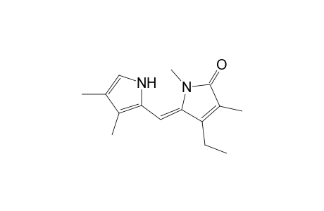 2H-Pyrrol-2-one, 5-[(3,4-dimethyl-1H-pyrrol-2-yl)methylene]-4-ethyl-1,5-dihydro-1,3-dimethyl-, (Z)-