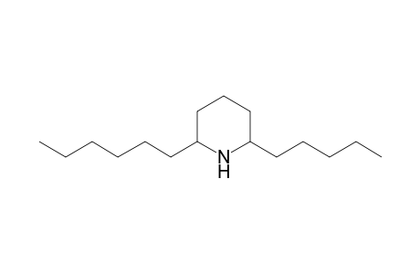 2-Hexyl-6-pentylpiperidine
