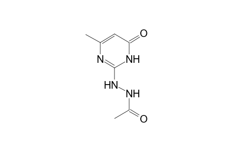 N'-(4-keto-6-methyl-1H-pyrimidin-2-yl)acetohydrazide