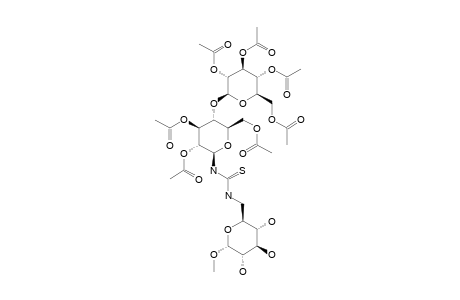 METHYL-6-DEOXY-6-(2,3,6,2',3',4',6'-HEPTA-O-ACETYL-BETA-CELLOBIOSYLTHIOUREIDO)-ALPHA-D-GLUCOPYRANOSIDE