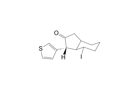 (R)-4-Iodo-3-(3-thienyl)octahydroindan-2-one