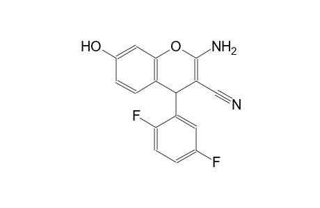 4H-1-benzopyran-3-carbonitrile, 2-amino-4-(2,5-difluorophenyl)-7-hydroxy-