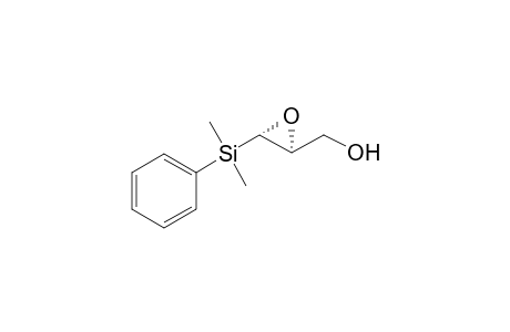 [(2S,3S)-3-[dimethyl(phenyl)silyl]-2-oxiranyl]methanol