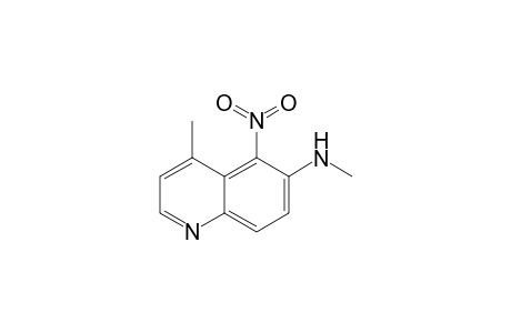 6-Methylamino-4-methyl-5-nitroquinoline