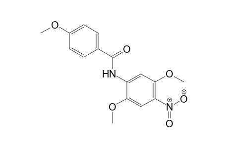 Benzamide, N-(2,5-dimethoxy-4-nitrophenyl)-4-methoxy-