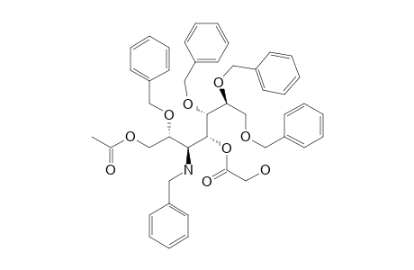 1-O-ACETYL-3-(BENZYLAMINO)-3-DEOXY-4-O-(HYDROXYACETYL)-D-GLYCERO-D-GALACTO-HEPTITOL