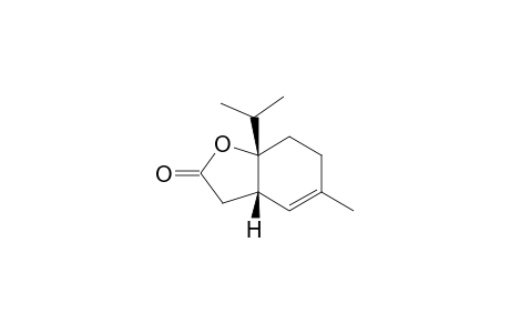 2(3H)-Benzofuranone, 3a,6,7,7a-tetrahydro-5-methyl-7a-(1-methylethyl)-, (3aS-cis)-