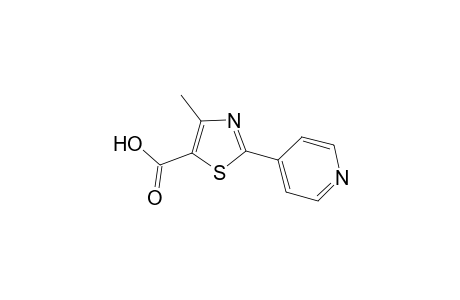 4-Methyl-2-(4-pyridinyl)-1,3-thiazole-5-carboxylic acid