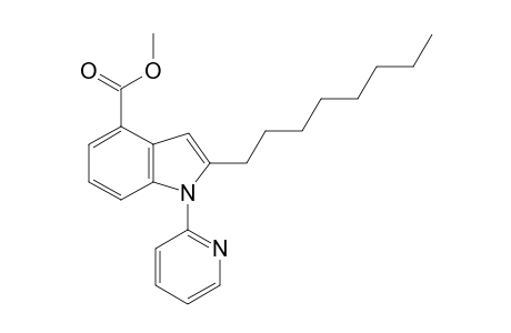 Methyl 2-n-octyl-1-(pyridin-2-yl)-1H-indole-4-carboxylate