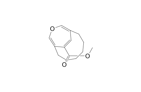 10-Oxabicyclo[6.3.2]trideca-8,11,12-triene-12-carboxylic acid, methyl ester, (.+-.)-