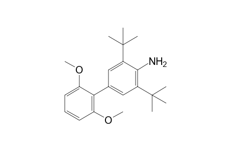 2,6-Di-t-butyl-4-(2,6-dimethoxyphenyl)aniline