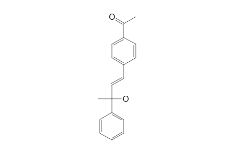 (E)-1-[4-(3-HYDROXY-3-PHENYL-1-BUTENYL)-PHENYL]-ETHANONE