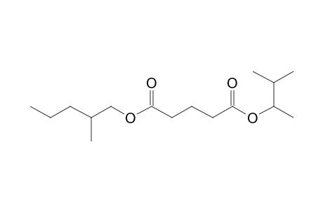 Glutaric acid, 3-methylbut-2-yl 2-methylpentyl ester