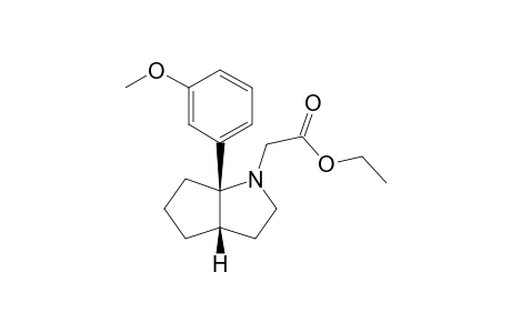 [(3aS,6aS)-6a-(3-Methoxy-phenyl)-hexahydro-cyclopenta[b]pyrrol-1-yl]-acetic acid ethyl ester
